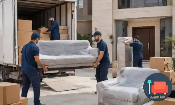 خدمة نقل عفش الكويت تشمل تغليف الأثاث وفكه وتركيبه مع الحفاظ على سلامته