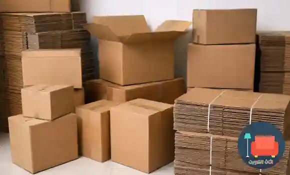 كراتين للبيع الفحيحيل بأحجام مختلفة مناسبة لتغليف الأثاث والأغراض المنزلية أثناء النقل والتخزين